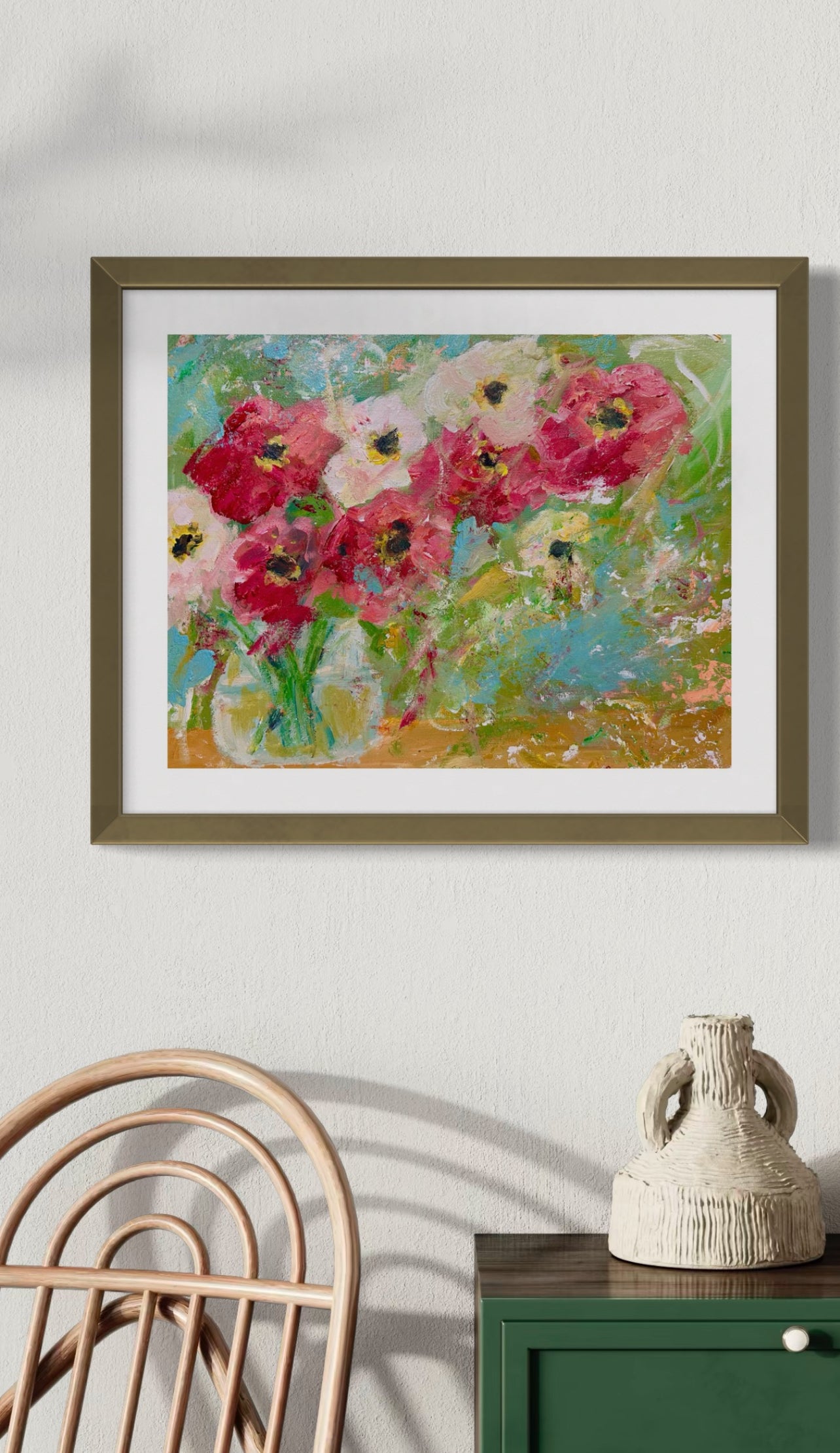 Poppy Wild, 11" x 14"