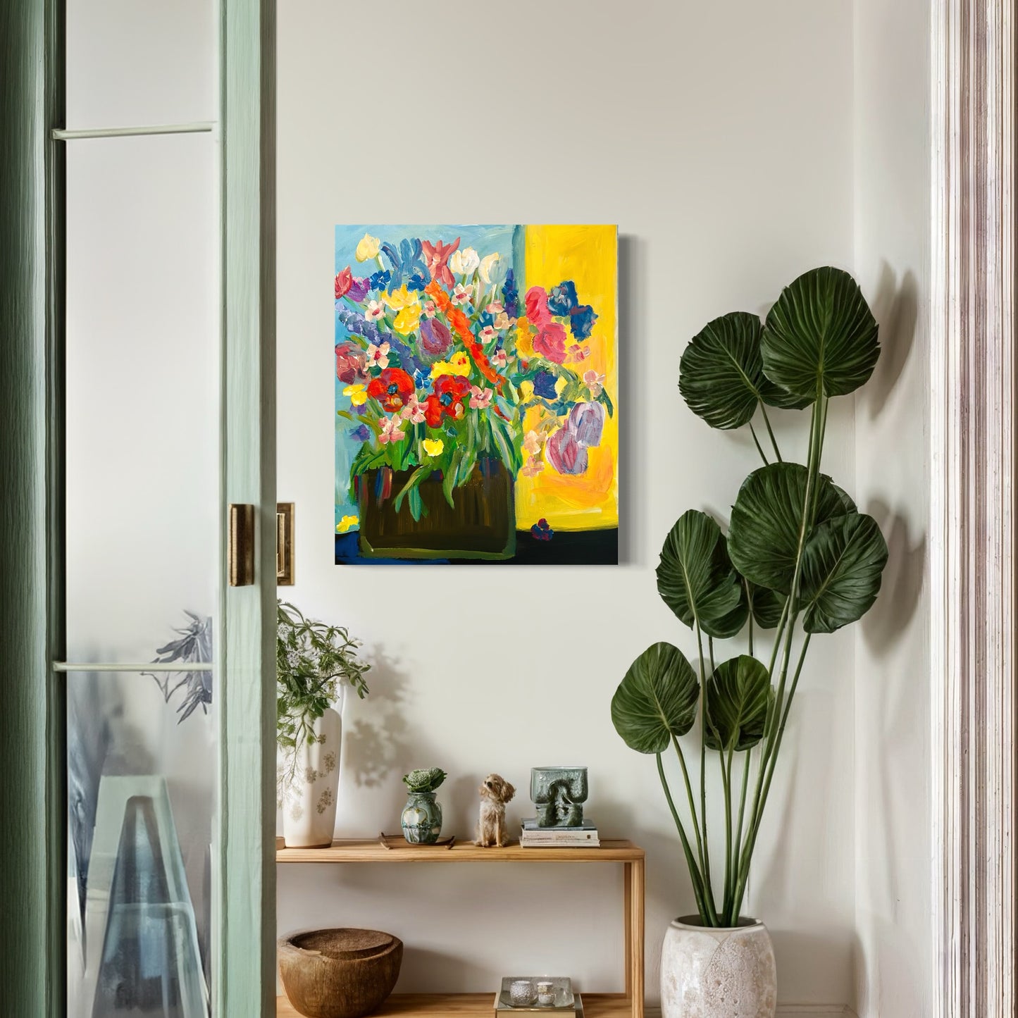 Flowers Vivacious 16" x 20"