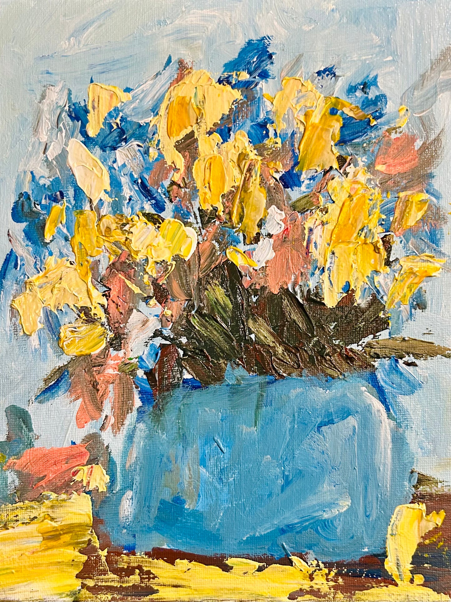 Blue Vase 8" x 10"