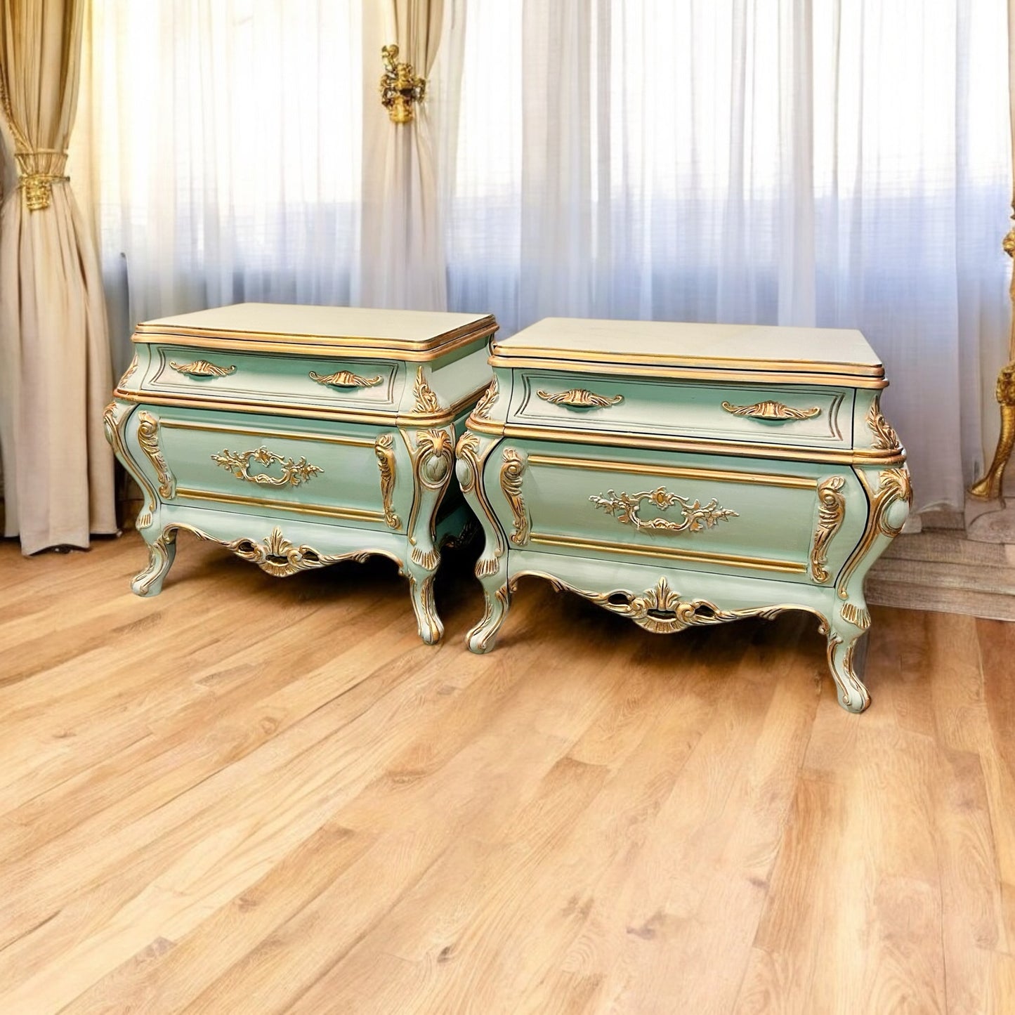 Pair of Italian Vintage Nightstands