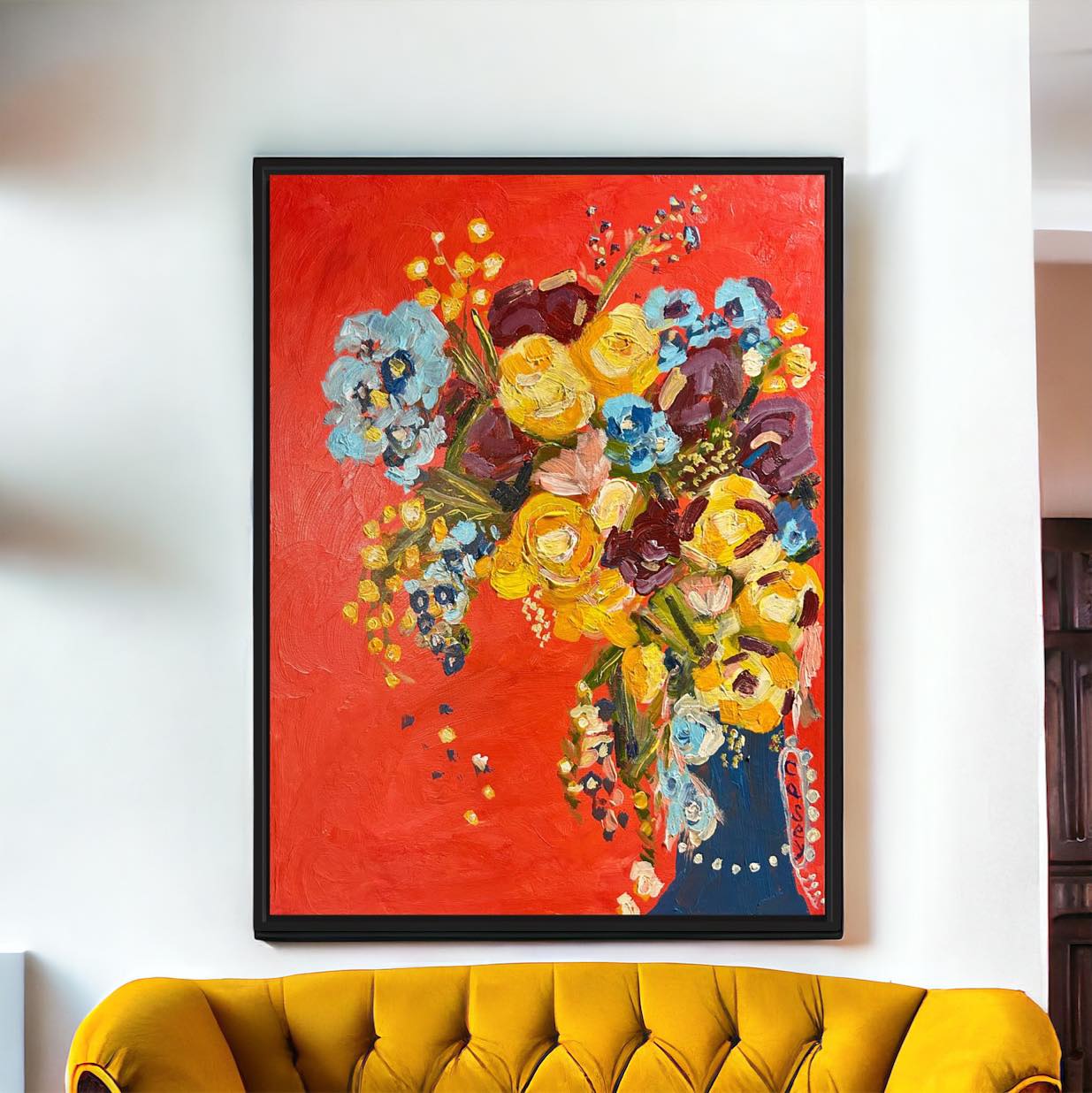 Flowers of Splendor Acrylic Original Painting