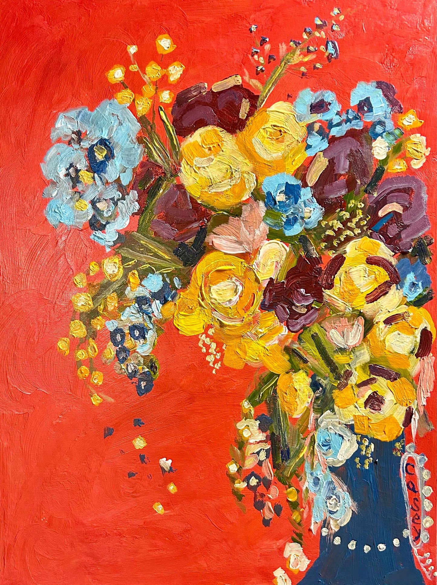 Flowers of Splendor Acrylic Original Painting